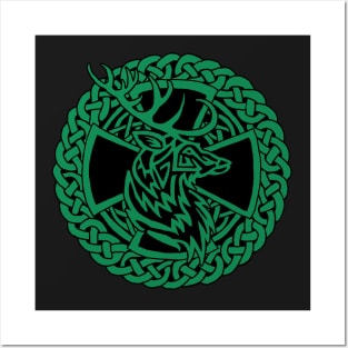 Celtic Deer Posters and Art